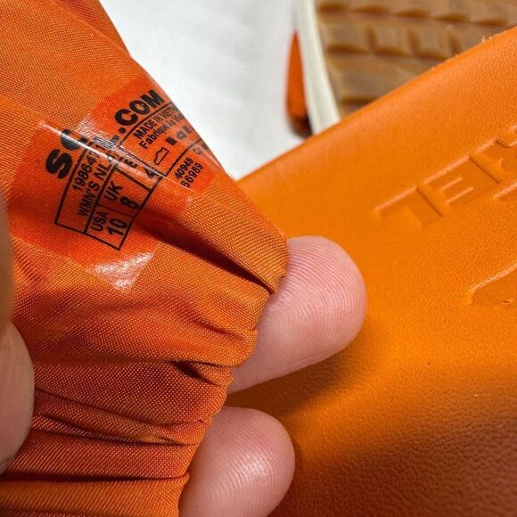 Sorel Roaming Sandal Orange Slides  Womens Size 10 - Picture 11 of 11